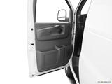 Inside of driver's side open door, window open photo
